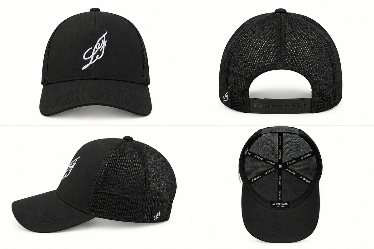 Gorra Mix logo Blanco