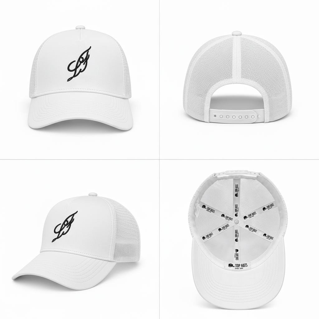 Gorra Mix Logo Negro