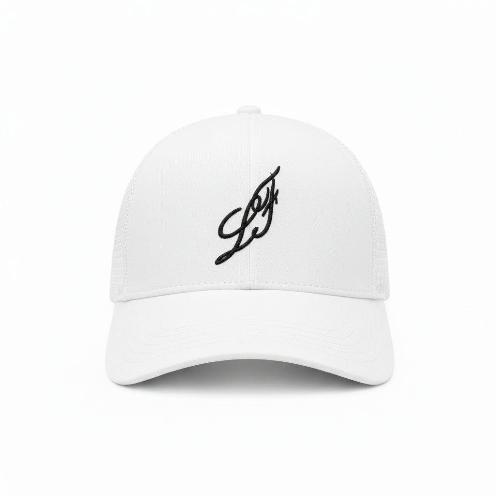Gorra Mix Logo Negro - Vista frontal